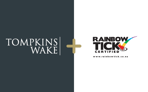 Tompkins Wake awarded Rainbow Tick
