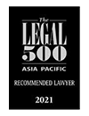 The Legal 500 Recommended Lawyer 2021 Website Profile Badge16