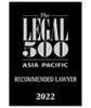 Recommended Lawyer 2022 Legal 509